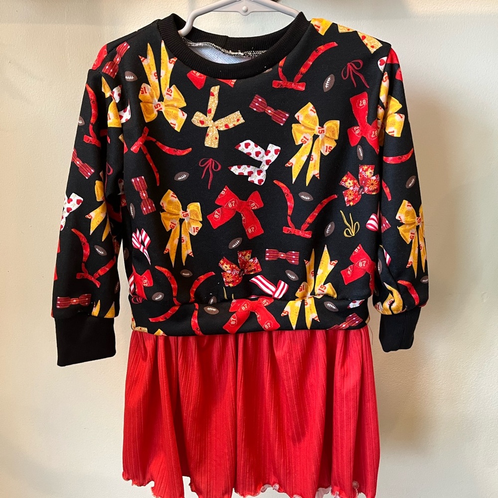 Handmade CHIEFS Kids Casual Dress